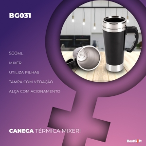 BG031 - Caneca Térmica Mixer 